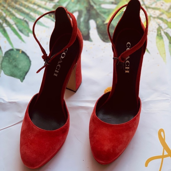 COACH CHRYSTIE ANKLE STRAP PUMP' - Picture 5 of 7